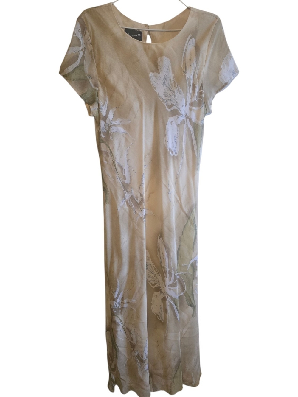 Vintage Benjamin A. Los Angeles Floral Maxi Dress